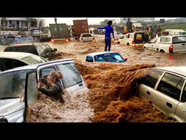 Currently..!! Flood in Sicily Italy, Bad weather in Licata