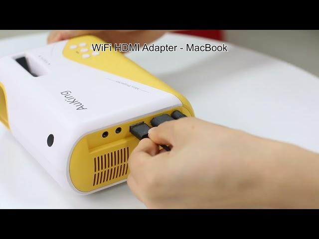 W29 - Laptop - Wireless HDMI Display Dongle Adapter- AuKing projector
