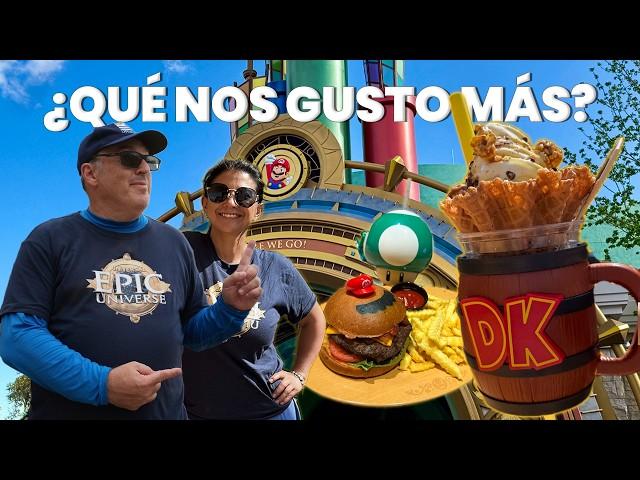 Cuánto gastamos en comida y mercadería en EPIC UNIVERSE