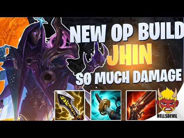 WILD RIFT | New OP Jhin Build! (SO MUCH DAMAGE!) | Jhin Gameplay | Guide & Build