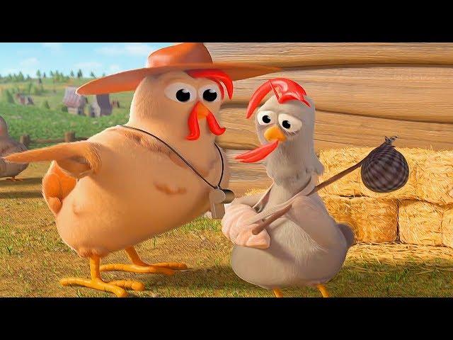 Funny Chicken Song And  Funny Chicken Dance - Axel F (Official Music Video)