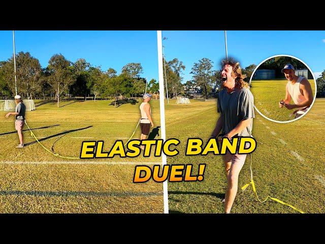 Elastic Band Duel!