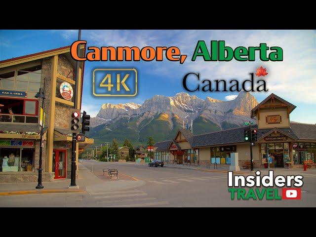 Canmore Alberta | Canada |4k |September 2023 | #walking  #canada #calgary  #canmore  #alberta #asmr