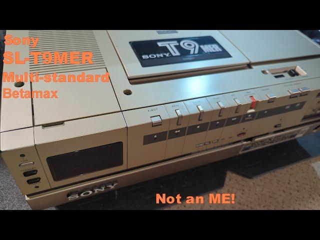 Sony SL-T9MER Multi-standard Betamax magic! Part 1