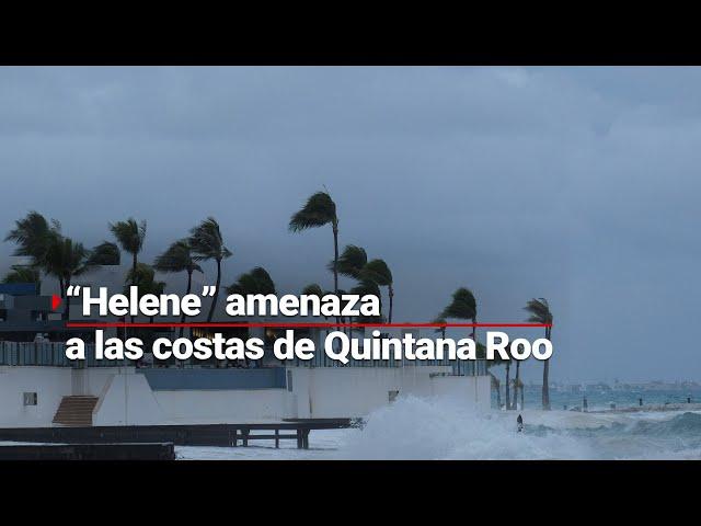 CARIBE BAJO ALERTA | Tormenta "Helene" sigue fortaleciéndose y podría convertirse en huracán