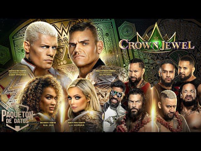 WWE Crown Jewel "El Paqueton de Datos"