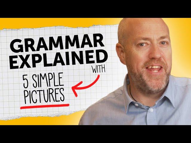 Learn English grammar with 5 simple pictures