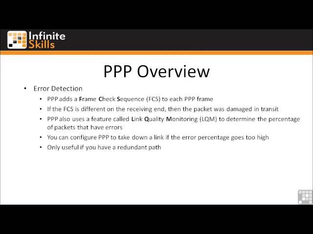 Cisco 640-822 (ICND1) Tutorial | PPP Overview