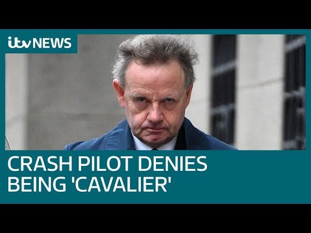 Shoreham crash pilot denies he was ‘cavalier’ while flying | ITV News