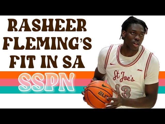 Spurs Prospect Breakdown: Rasheer Fleming | SSPN Clips