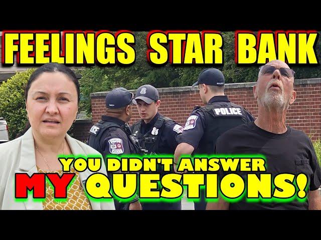 I'm UNCOMFORTABLE!! * Feelings Star Bank Karens & Darrens Call the Cops On Us Recording in Public!