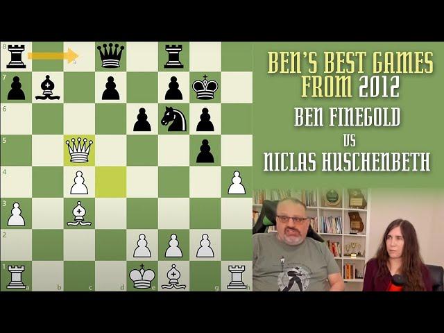 Ben's Best from 2012: Ben Finegold vs Niclas Huschenbeth