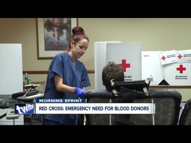 American Red Cross issues emergency call for Western New York blood donors