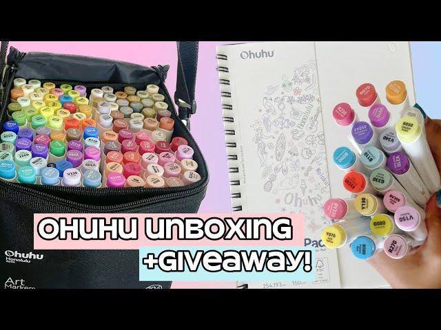 Ohuhu package unboxing review! + giveaway