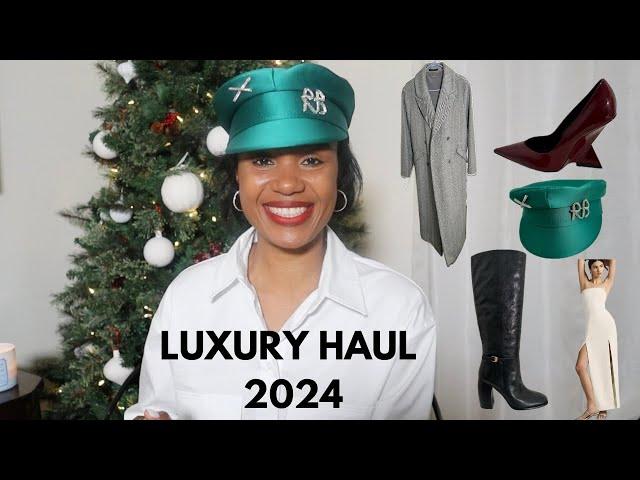 Luxury haul 2024| Saks, Farfetch, Tory Burch, & more. I got everything half off.️