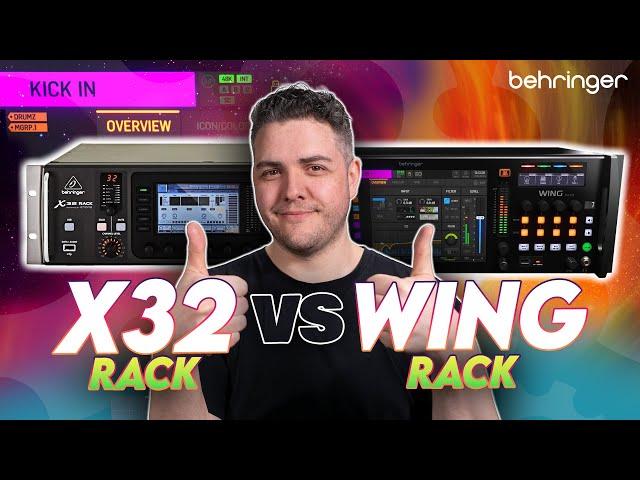 Behringer X32 RACK vs WING RACK - EVERYTHING you need to know | Gear4music Synths & Tech