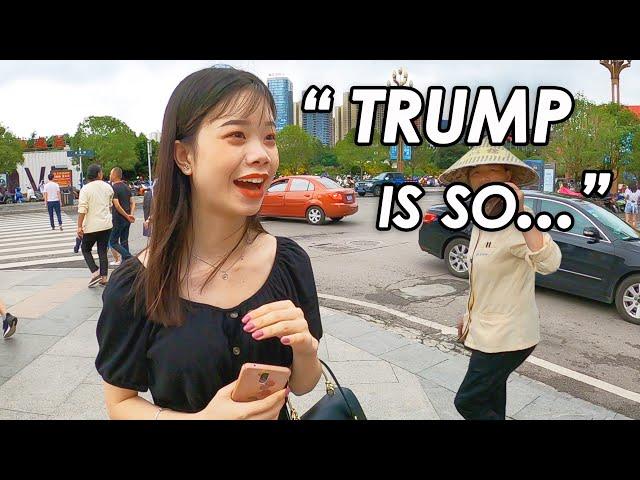 What Do Chinese Think of Donald Trump and America? 中国人眼中的特朗普是什么样的？Street Interviews