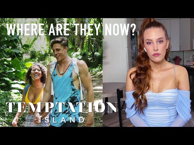 Kaci Spills The Tea On Morgan And Evan | Where Are They Now? | Temptation Island | USA Network