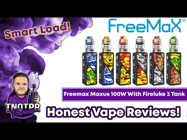 Honest Review! Freemax Maxus 100W Kit With Fireluke 3 Tank