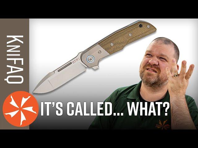 KnifeCenter FAQ #189: Knives With The Worst Names? How To Name A Knife?