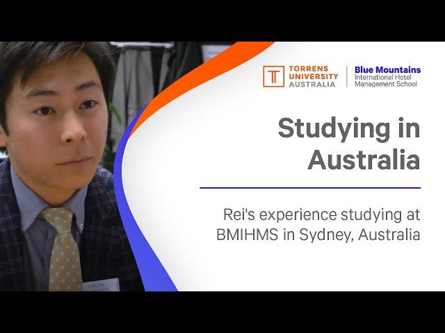 Rei's experience as an international student at BMIHMS | Sydney, Australia