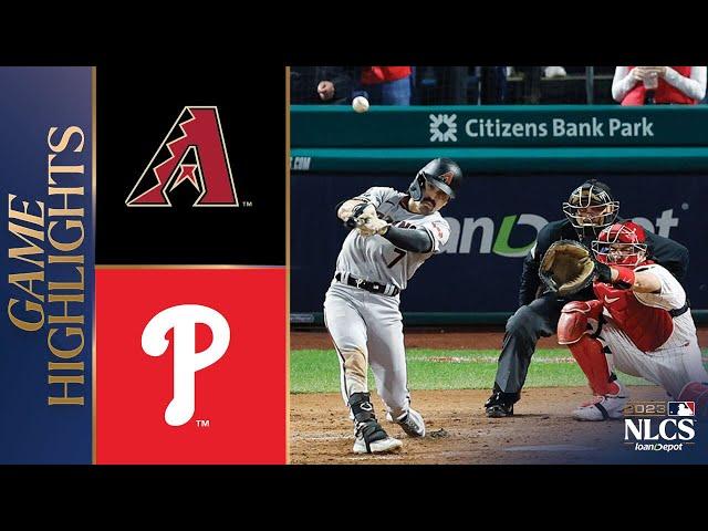 D-backs vs. Phillies NLCS Game 7 Highlights (10/24/23) | MLB Highlights