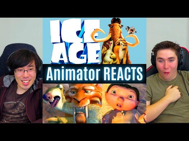 REACTING to *Ice Age* BEST FAMILY EVER?? (Movie Commentay) Animator Reacts