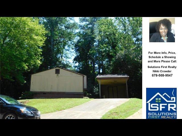 4970 Isle Royal Court, Stone Mountain, GA Presented by Solutions First Realty.