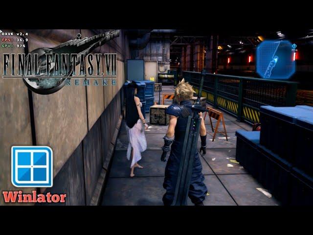 Final Fantasy VII Remake Mod Low Winlator 7.1.3 Amod Fix5 Poco F6