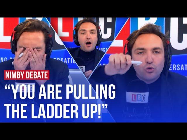 "Young people have a right to own their home. That trumps your right to walk your dog!” | LBC debate