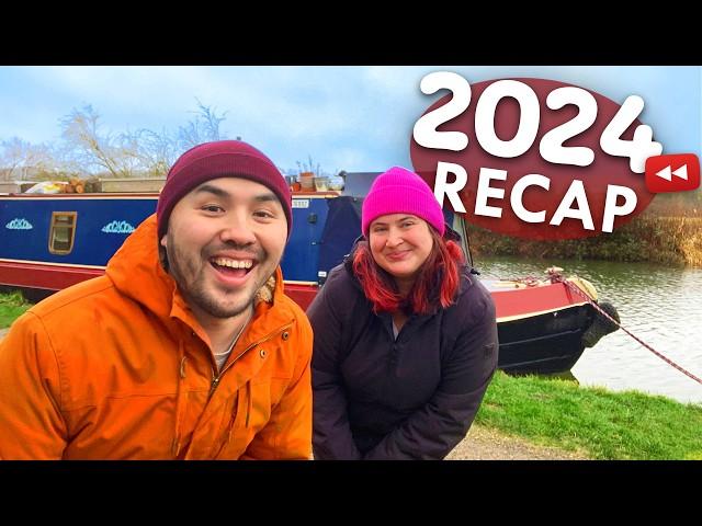 What was 2024 like living on a narrowboat? | 2024 Recap!