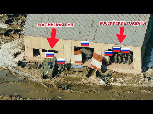 ОШИБКА ЦЕНОЙ ЖИЗНИ! Взрыв разнёс ангар с российскими боеприпасами и техникой!