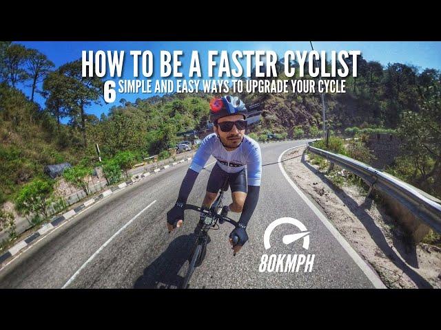 6 Ways To Improve Your Cycling Speed ‍️ | Tips And Tricks For Better Average Speed on Cycle 