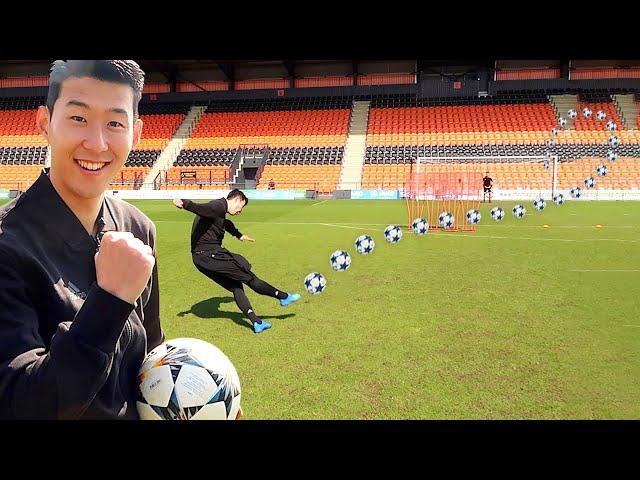 KNUCKLEBALL CHALLENGE WITH SON HEUNG-MIN (손흥민)  