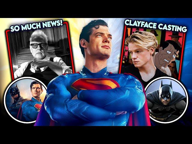 James Gunn Spills on DCU Batman, The Batman 2, New Projects, Superman + CLAYFACE Casting!!