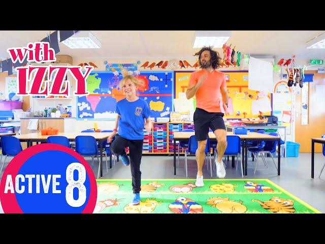 Active 8 Minute Workout Featuring Izzy | The Body Coach TV