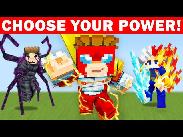 Minecraft, But You Choose Your Super Power