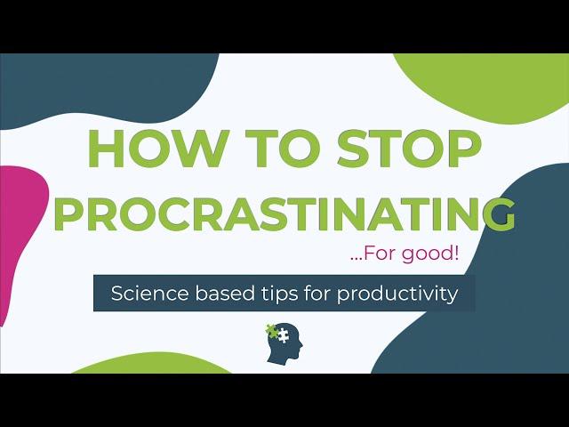 How To Stop Procrastinating | Science Based Tips To Improve Productivity & Focus (2023)