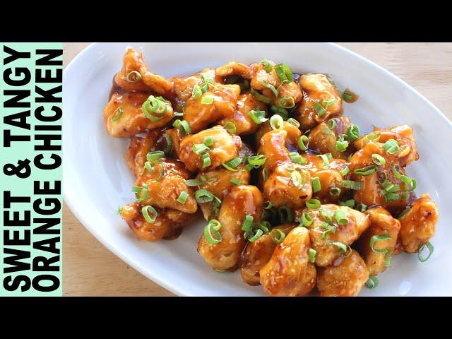 GLUTEN FREE ORANGE CHICKEN RECIPE | How to Make Gluten Free Asian Orange Chicken Like Panda Express!