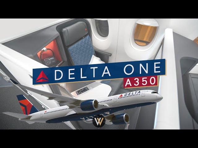 Delta One A350 Business Class - Minneapolis to Las Vegas