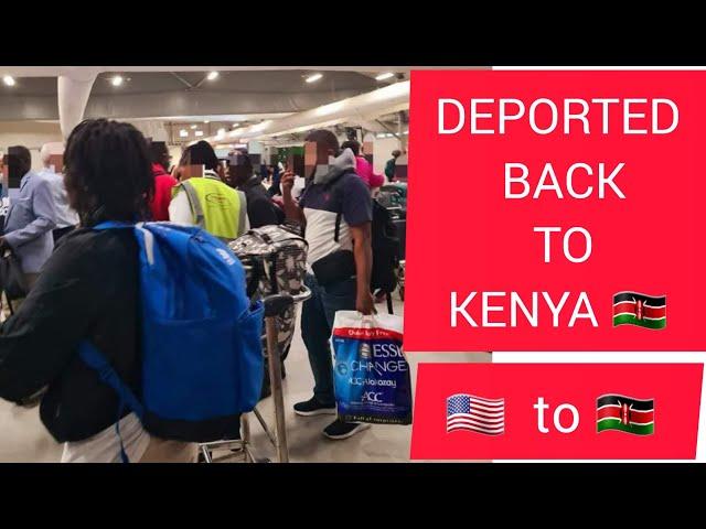 LIST OF KENYANS TO BE DEPORTED FROM AMERICA  