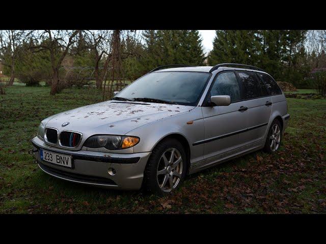 Starting BMW E46 320D After 1 Year + Test Drive