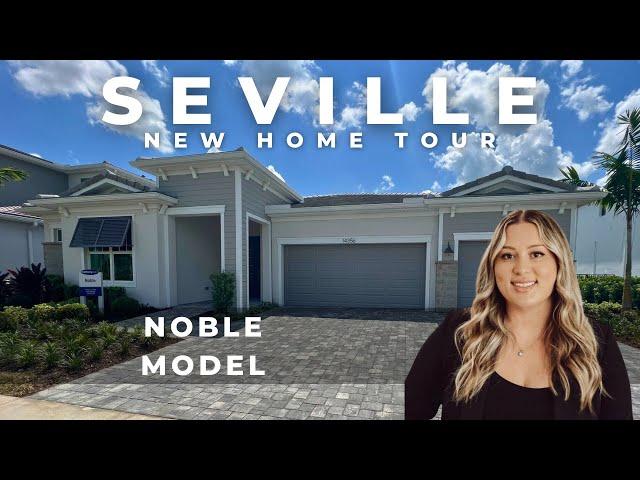 PORT ST. LUCIE, FL - Luxury New Pool Home Tour Noble Model in Seville by Mattamy Homes