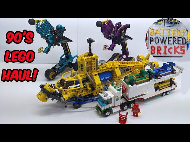 90s Lego Haul + bonus 12v train parts!