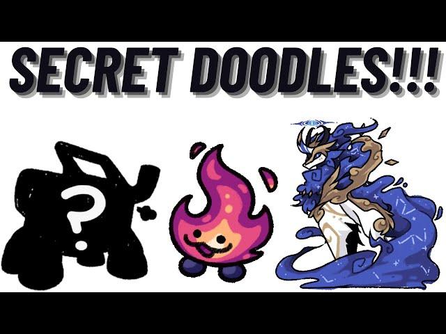 ALL Secret Doodles in Doodle World