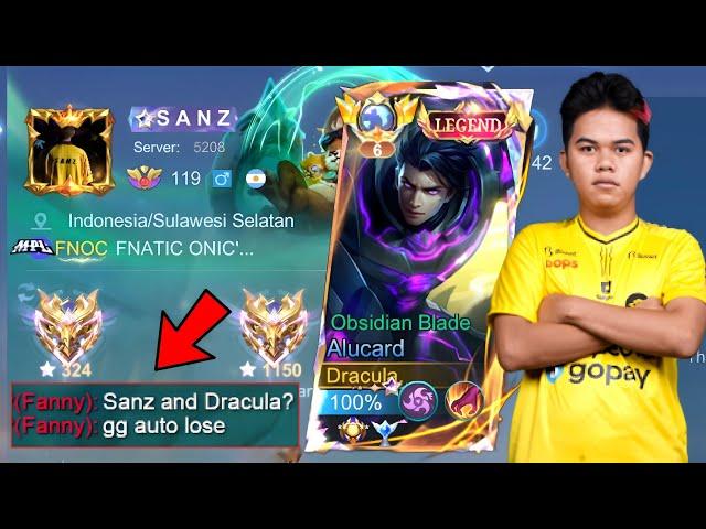 I MET PRO "ONIC SANZ" IN RANKED GAME AND THIS WHAT HANPPENED.... - Mobile Legends