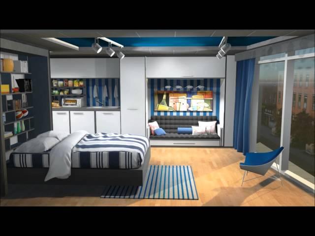 Mini for 2 - Micro Apartment Concept - Studio Presentation - City Tech