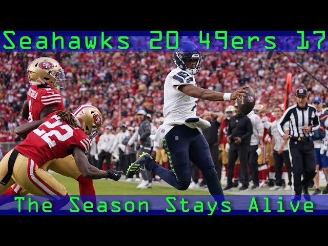 Seattle Seahawks 20 San Francisco 49ers 17: Mike and Geno get their statement win