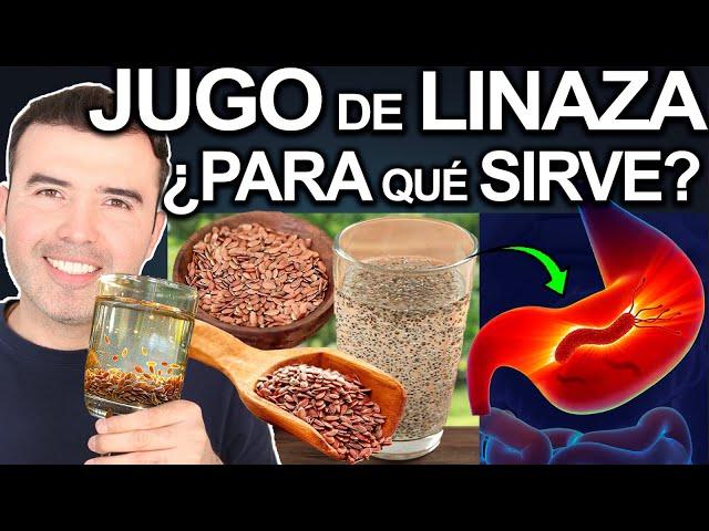 JUGO DE LINAZA EN AYUNAS - Para Que Sirve, Beneficios Para Tu Salud Y Belleza