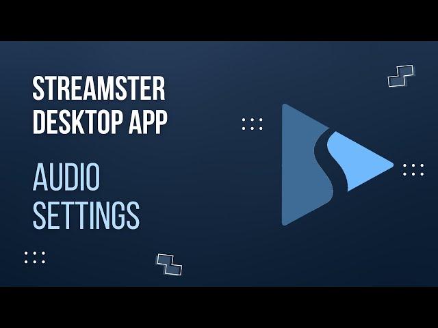 How to stream the sound from PC and microphone simultaneously | Streamster tutorial